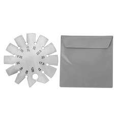 베벨 게이지 각도 게이지 원형 나이프 앵글 파인더 나이프 블레이드 각도 게이지 15-120° 나이프 각도 측정용, 한개옵션0, 한개옵션0