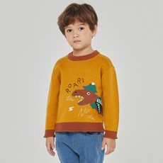 Cheek _男孩圖案套頭衫_CKKA20W4B