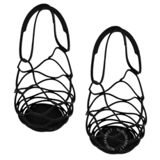 누누마켓 실리콘 텀블러 커피 테이크아웃 캐리어 스트랩세트, 블랙, 2개