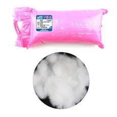 유니아트 덕용 구름솜1kg 색지 우드락 비즈 만들기 미술 공예 큐빅 목걸이 구름솜 쿠션용