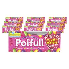 메이지 포이풀 젤리 라즈베리 + 레몬 + 청사과 + 포도 맛, 53g, 10개