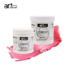 겔미디엄 아크릴물감 보조제 투명 질감표현, 1개, 500ml