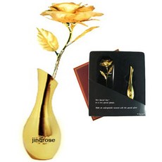 지나로즈 어버이날 스승의날 금카네이션 황금카네이션 24k 금꽃 금장미 생일 기념일선물, 1개