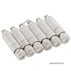 高壓霧化噴頭 除塵加溼器噴霧頭帶過濾網 五金配件防滴精細噴嘴, 1個, 高压雾化喷头5010（0.5mm）