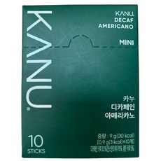 카누 디카페인 미니 원두커피스틱, 900mg, 10개입, 3개