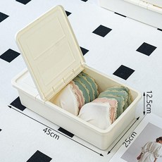 內衣收納盒 分格款 一大格十五小格 儲物盒, 1個, 無格款一個裝