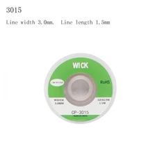 주석 흡입 와이어 수동 디 솔더링 1.5m 용접 포인트 리무버 브레이드 테이프 리드 플럭스 도구, 02 3015(1PCS)