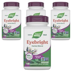 네이쳐스웨이 아이브라이트 694mg 베지테리안 캡슐, 4개, 100정
