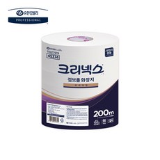 크리넥스 2겹 점보롤 200m, 3개, 1개입