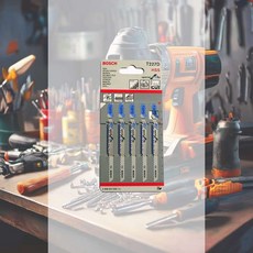 보쉬 철재용 직소날 T227D 5PCS 스텐용 수작업 그라인더 컷소기날 가이드 재단