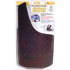 로드스포츠 3102 대형 빅 머더 익스트림 다이아몬드 플레이트 디자인 고무 스플래시 가드, Large, 1개