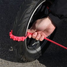 오토바이 미그럼방지 케이블타이체인 스노우체인 고정용품