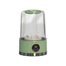 迷你無線洗衣機 USB充電 內褲清洗 小型洗衣機 內衣洗衣機 襪子洗衣機 洗衣杯, 綠色