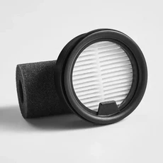 샤오미 Mijia 자동차 진공 청소기 필터 2PCS 교체 HEPA 공기 가정용 먼지 액세서리, 01 라이트 그레이