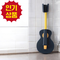 퍼니엘르디 욕실 무타공 접착식 각도조절 샤워기 거치대, 네이비
