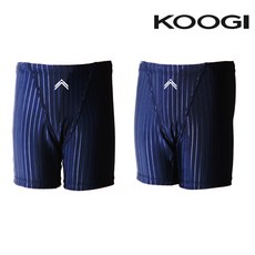 [백화점 출고] 쿠기 남아동 3부 실내수영복 네이비 KB-M741