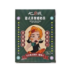 七日孅 港式奶茶 香醇濃郁 絲滑口感 7包入, 7包, 4g