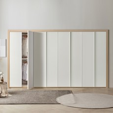 보루네오 에손 여닫이 붙박이장 30cm, 아이보리 30cm