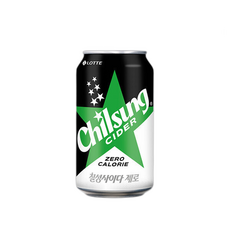 칠성사이다 제로 ( ), 355ml, 1개