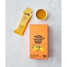 [본사정품]++ 타이거모닝 커큐민 진저샷 레몬 강황 스틱, 3개
