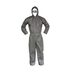 분진 작업용 SMS 원피스 보호복 2XL 1EA 회색