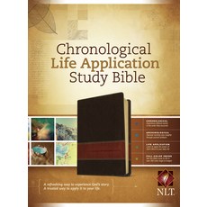 (영문도서) Chronological Life Application Study Bible-NLT Imitation Leather, Tyndale House Publishers, English, 9781414339283