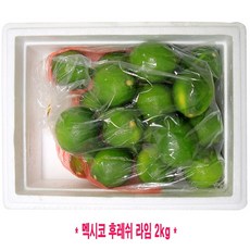 코스트코 멕시코 후레쉬 라임 2kg, 1박스