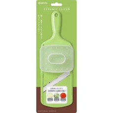 Kyocera 京瓷 陶瓷刨片器 CSZ-182C 可調整厚度 安全護手, 1個, 綠色, 綠色