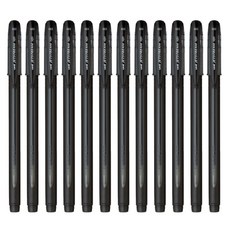 제트스트림101 SX-101-07/10 볼펜 1타(12자루), 1개, 1.0mm-블랙
