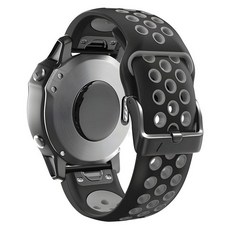 BEFIA Garmin Fenix 8 51mm 5x 6x pro 7x pro 사파이어 솔라용 26mm 시계 밴드 Garmin enduro tactix 델타용 퀵핏 26개의 시, 블랙 그레이