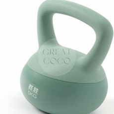 그코 피트니스 케틀벨 5kg 그린 홈트케틀벨
