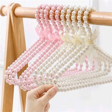 스윗찬 강아지용 진주옷걸이 애견옷DP용, 핑크, 1개