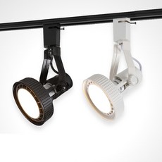 led par30 심플 화이트 블랙 레일등기구 인테리어 조명, 1개