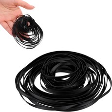 50개 카세트 벨트 레코더 고무 수리 유지보수 테이프 기계 40-135mm 혼합 크기 m 너비의 평평한 VCR DVD CD LD 리피터 드라이브용