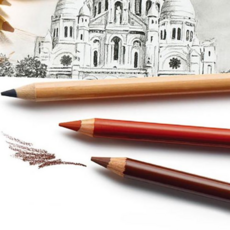 콘테어파리스 conte a paris 미술스케칭연필 연필콘테 드로잉연필 미술연필 미술드로잉연필, 연필콘테HB