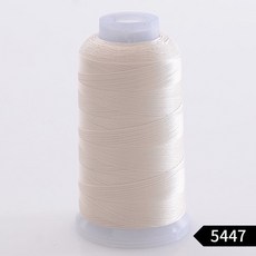 【針線】【送針】拉不斷的皮革綫 尼龍綫 手縫針綫 縫紉機綫 250D/3股細綫 風箏線 裁縫 車縫線 手縫線 縫紉線, 米白5447, 1個