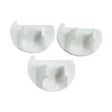 미끄럼 방지 바느질 바늘 게이지 측정 도구 스케일 다기능 스티칭 가이드, 1. White, 1개