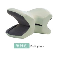 記憶棉趴睡枕 靠腰枕, 果綠