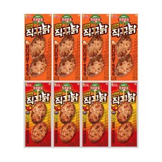 롯데 의성마늘 직꾸닭 핫바 2종 혼합구성, 800g, 1세트