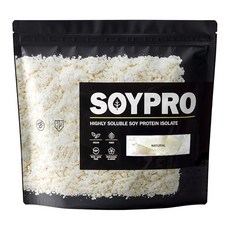 벌크 스포츠 소이 단백질 SOYPRO 인공 감미료 미사용 일반 무첨가 800g 단백질 소이, 1개, 1g