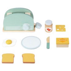 가베가족 꼬뺑 토스터 주방놀이 세트 KS6240