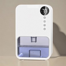 해브유 대용량 저소음 원룸 화장실 욕실 옷장 무드등 소형 제습기, 화이트