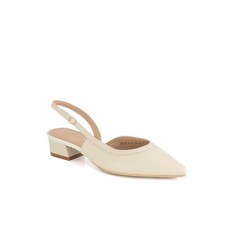 닥스 여성구두 3CM 기본 스틸레토 슬링백 DLO602LS35아이보리 UZQ772