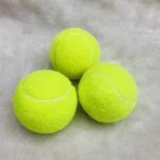 경쟁 훈련 운동을위한 높은 탄성 엔터테인먼트 공 테니스 섬유 고무 야외, 3PCS Orange