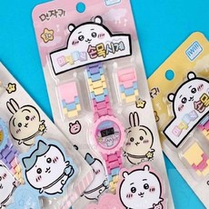 너블룸 먼작귀 블럭시계 랜덤 미니시계