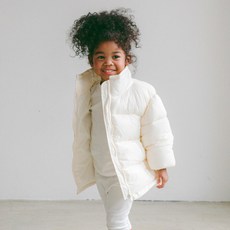 모모네 구름 숏 패딩 점퍼 아기 키즈 유아