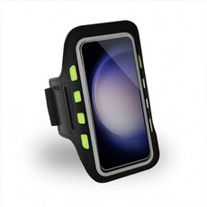 운동용 스마트폰 암밴드 야간 안전 LED 발광 휴대폰 케이스 조깅 등산용