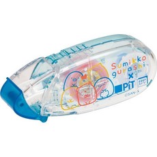 角落生物雙面膠帶 (藍色) - 文具膠帶 黏性佳 黏貼方便 - san-x 正版日貨, 詳見包裝