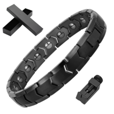 헤이싱크 정전기방지 자석팔찌 음이온 건강팔찌 부모님 커플