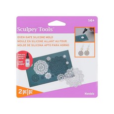 Sculpey APM49 액체 몰드 실리콘 만다라 431353, Sculpey APM49 액체 몰드 실리콘 만다라 43